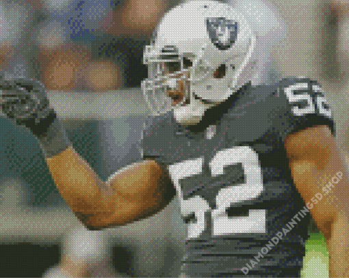 Oakland Raiders Player Diamond Paintings