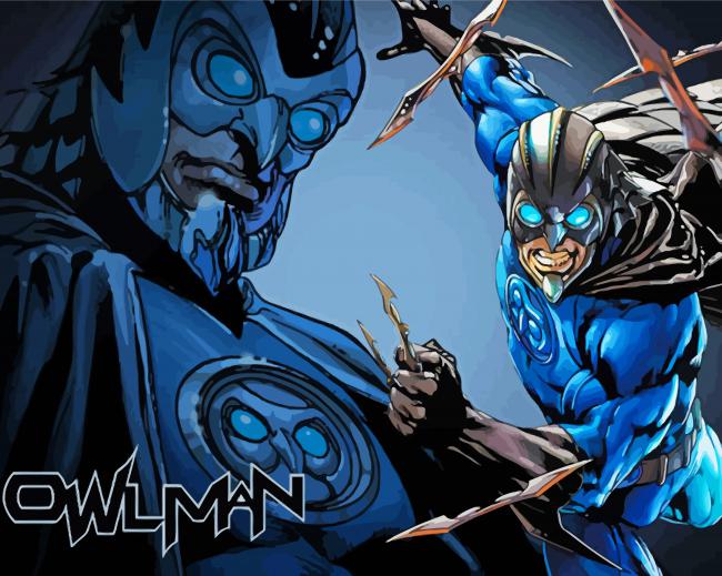 Owlman Character Diamond Paintings