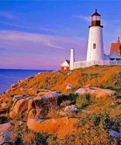 Pemaquid Point Light Diamond Paintings