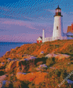 Pemaquid Point Light Diamond Paintings