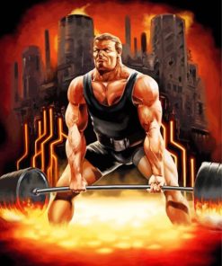 Powerlifting Diamond Paintings