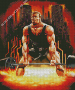 Powerlifting Diamond Paintings