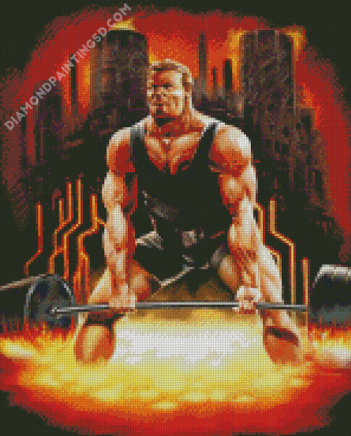 Powerlifting Diamond Paintings