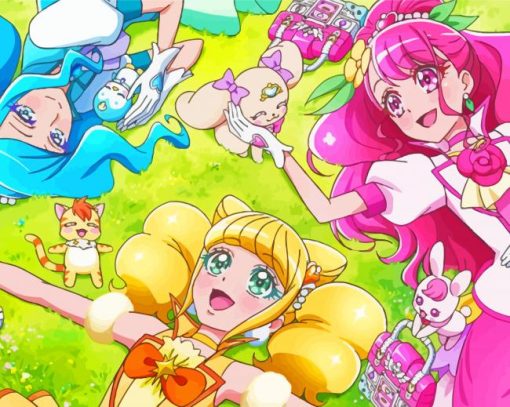 Pretty Cure Diamond Paintings