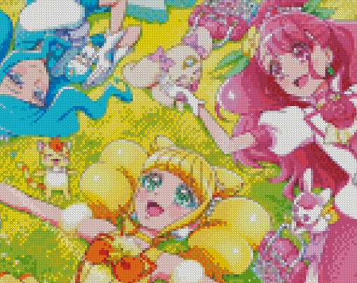 Pretty Cure Diamond Paintings