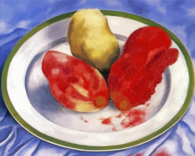 Prickly Pear Fruit Frida Kahlo Diamond Paintings