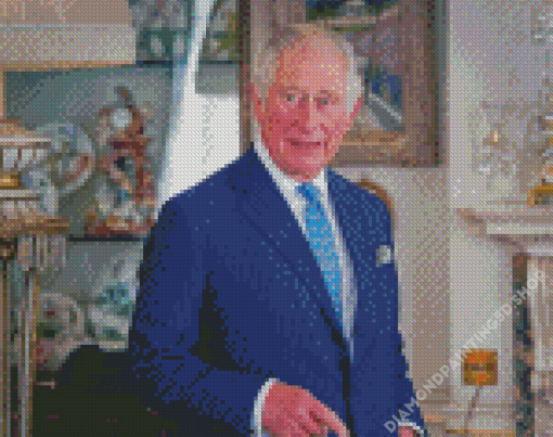 Prince Of Wales Charles Diamond Paintings