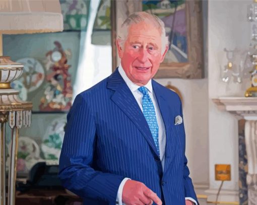 Prince Of Wales Charles Diamond Paintings