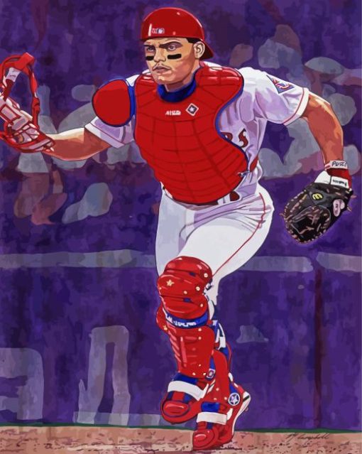 Pudge Ivan Rodriguez Diamond Paintings