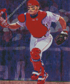 Pudge Ivan Rodriguez Diamond Paintings