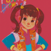 Punky Brewster Cartoon Poster Diamond Paintings