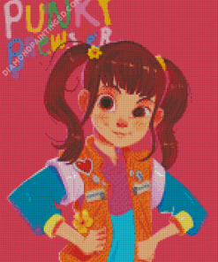 Punky Brewster Cartoon Poster Diamond Paintings