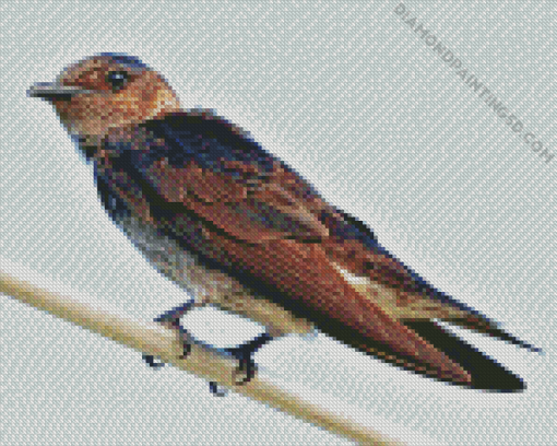 Purple Martin Diamond Paintings