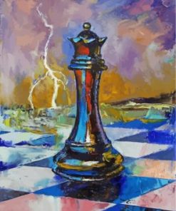 Queen Chess Piece Diamond Paintings