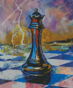 Queen Chess Piece Diamond Paintings