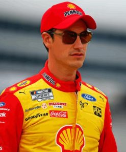 Racer Joey Logano Diamond Paintings