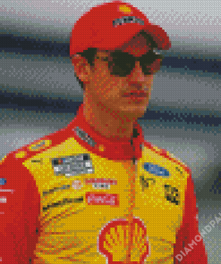 Racer Joey Logano Diamond Paintings