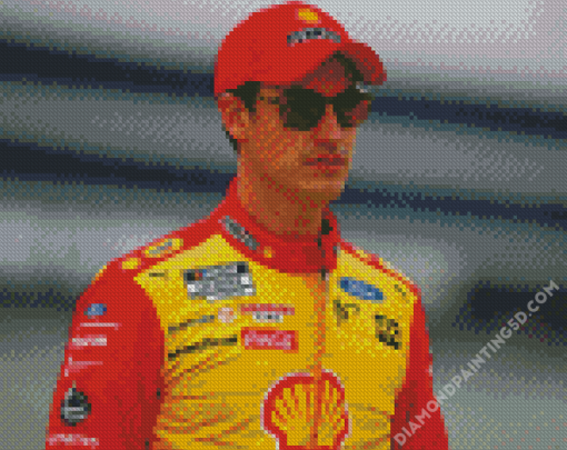 Racer Joey Logano Diamond Paintings