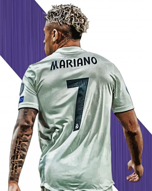 Real Madrid Mariano Diaz Diamond Paintings