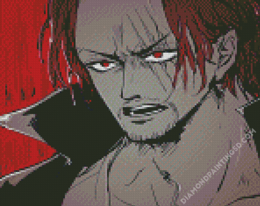 Red Haired Shanks One Piece Diamond Paintings