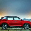 Red Hyundai Creta Diamond Paintings