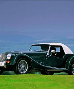 Retro Morgan Car Diamond Paintings