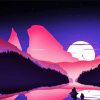 Retro Landscape Diamond Paintings