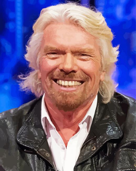 Richard Branson Diamond Paintings