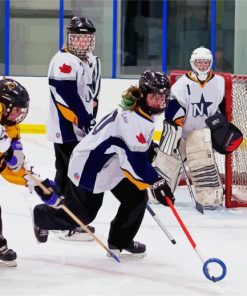 Ringette Sports Diamond Paintings