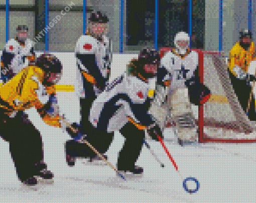 Ringette Sports Diamond Paintings