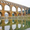 Roman Aqueduct Pont Du Gard Diamond Paintings