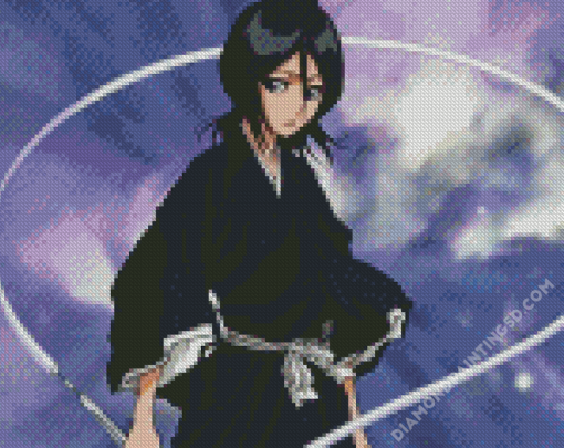 Rukia Kuchiki Bleach Diamond Paintings