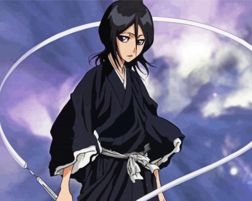 Rukia Kuchiki Bleach Diamond Paintings