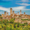 San Gimignano Italy Diamond Paintings