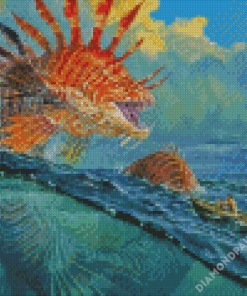 Sea Monster Diamond Paintings