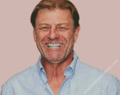 Sean Bean Smiling Diamond Paintings