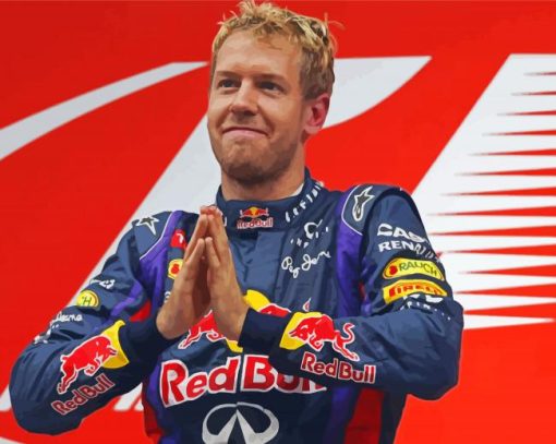 Sebastian Vettel Diamond Paintings