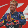 Sebastian Vettel Diamond Paintings