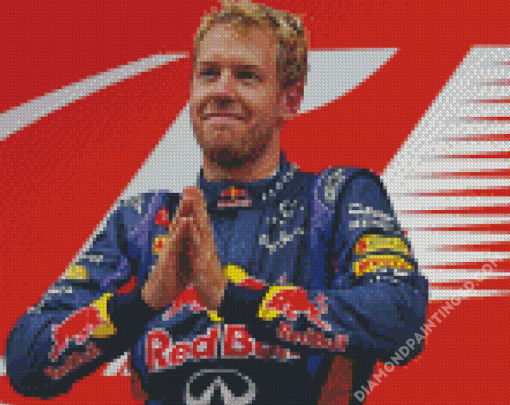 Sebastian Vettel Diamond Paintings