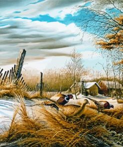 Seed Hunters by Redlin Art Diamond Paintings