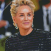 Sharon Stone Diamond Paintings