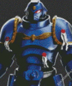 Space Marine Video Game Diamond Paintings