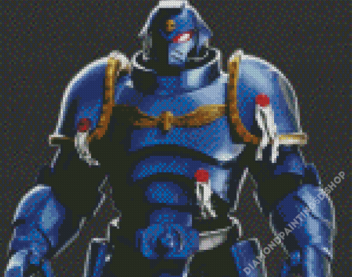 Space Marine Video Game Diamond Paintings