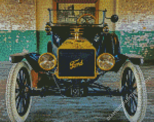 T Model Ford Car Diamond Paintings