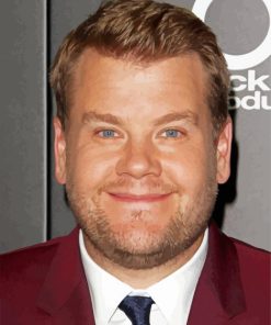 TV Presenter James Corden Diamond Paintings