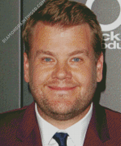 TV Presenter James Corden Diamond Paintings