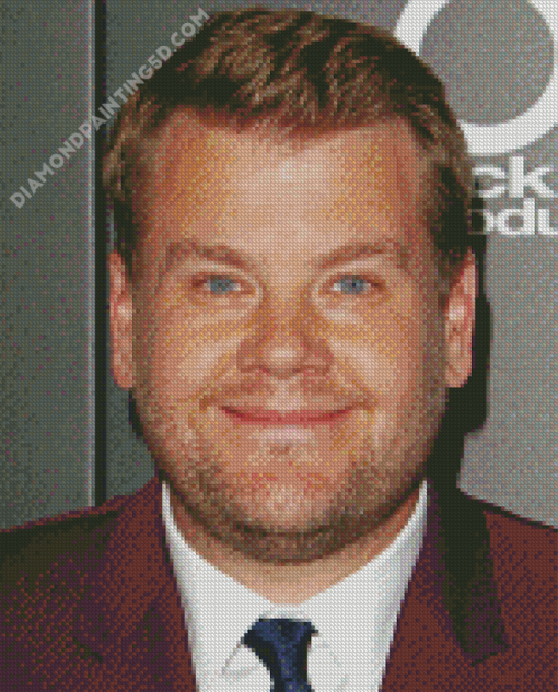 TV Presenter James Corden Diamond Paintings