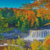 Tahquamenon Michigan Waterfall Diamond Paintings