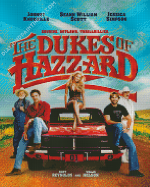 The Dukes Of Hazzard Diamond Paintings