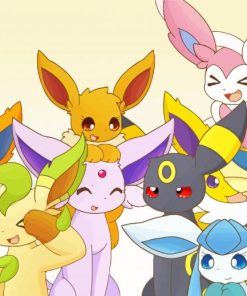 The Eeveelution Pokemon Diamond Paintings